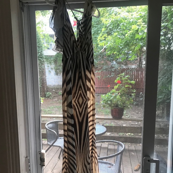 Roberto Cavalli Print Maxi Dress - Picture 1 of 3